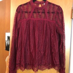 3 for 10 Xhilaration Lace Blouse L